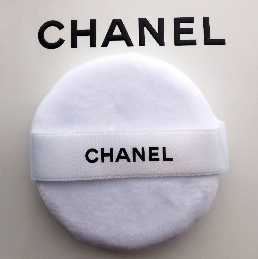 New Chanel Makeup Puff Chanel White Powder Puff New Without Tag